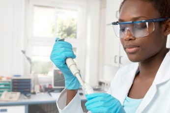 image of young woman in stem