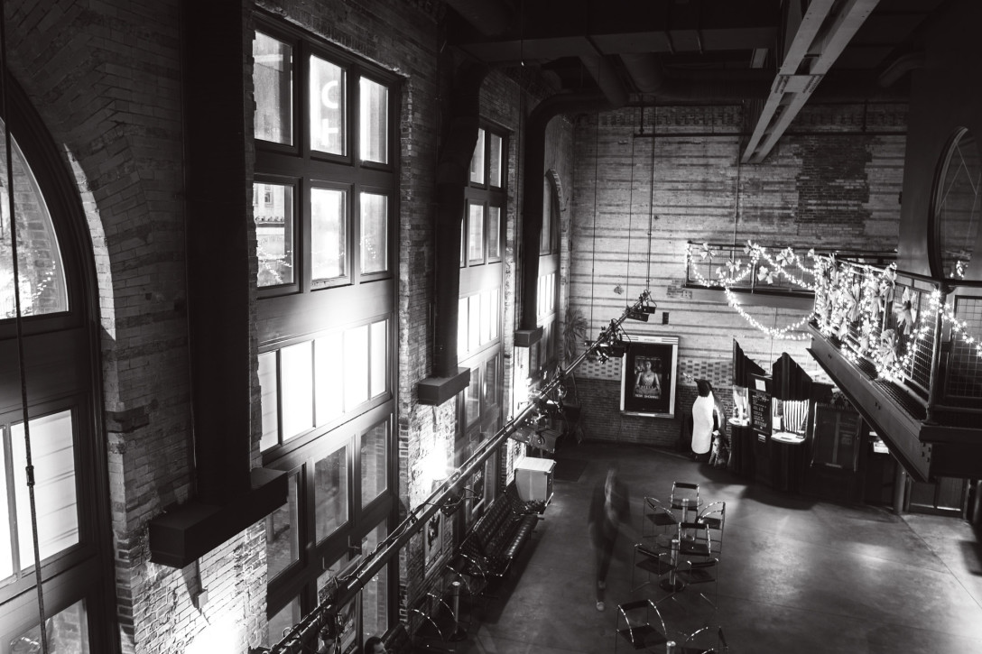 Interior view of the Charles Theatre,